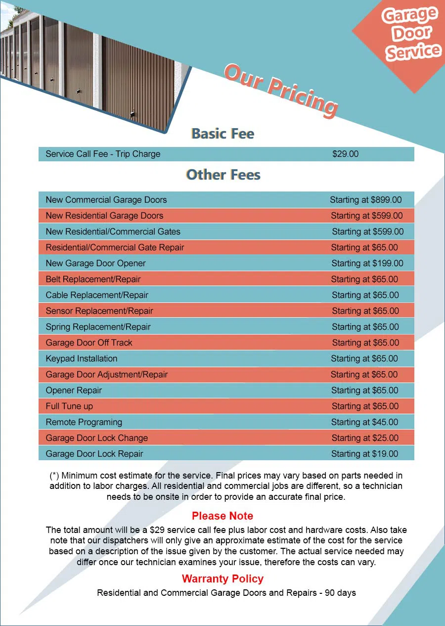 Golden Garage Door Service Orlando, FL 407-720-4218